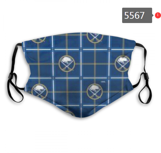2020 NHL Buffalo Sabres Dust mask with filter->nhl dust mask->Sports Accessory